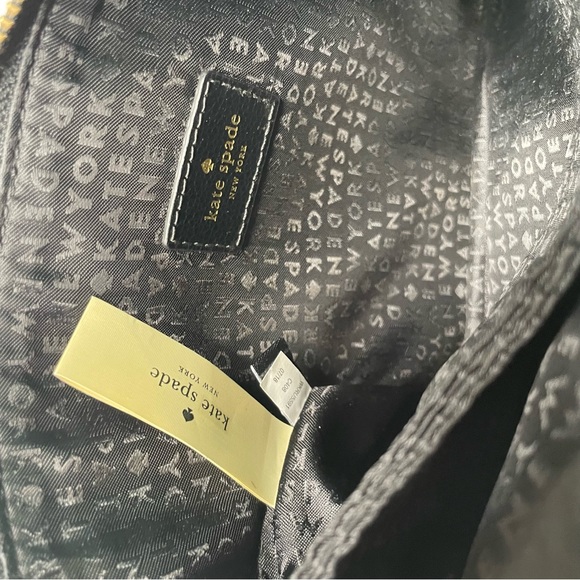 Kate Spade New York 249634 Womens Dawn Place Velvet Madelyne Hand Bag Black. - Picture 9 of 15